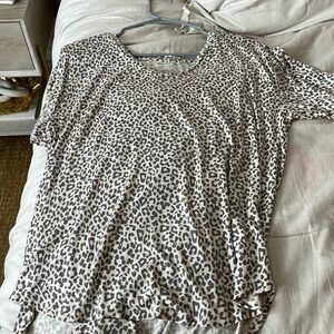 Cheetah print shirt